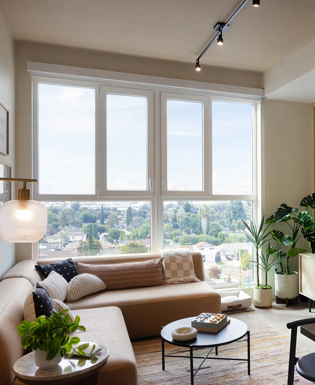 Furnished living room